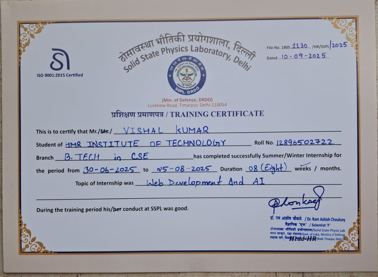Certificate 3